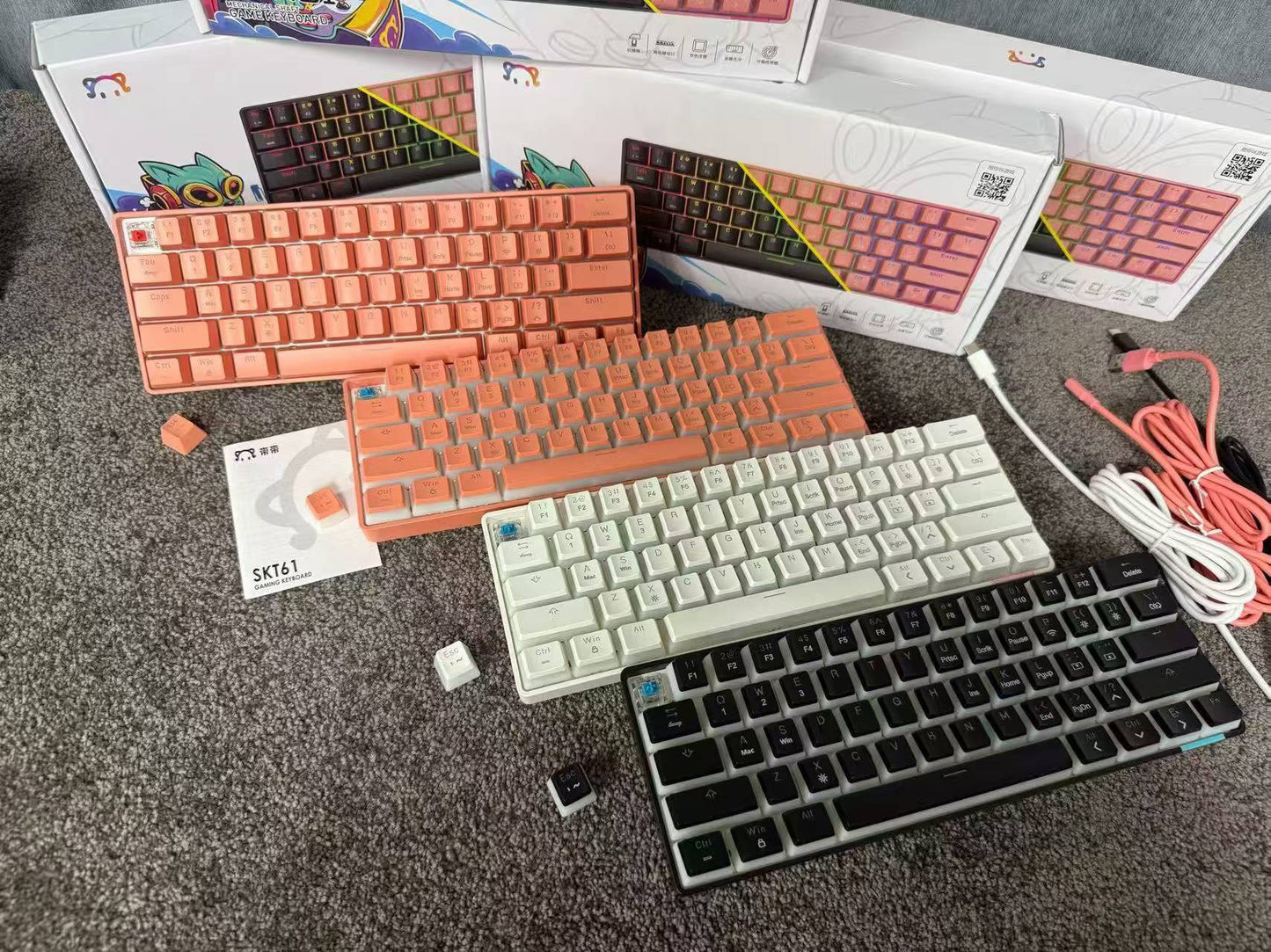 STK61 RGB Mechanical Gaming Keyboard - Wholesale