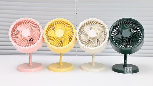 Portable Desk Fans - Multiple Colors Available