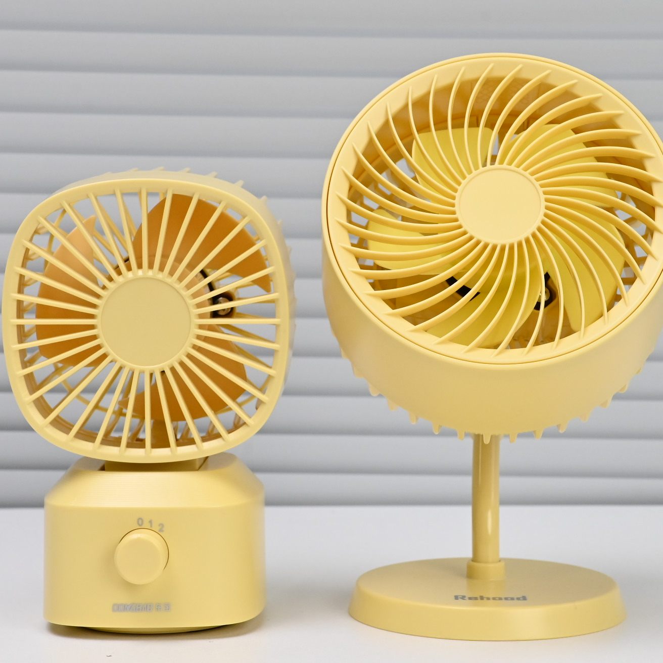 Portable Desk Fans - Multiple Colors Available