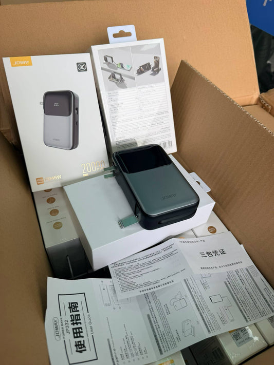 JOWAY PD45W Power Bank with Built-in Plug - Wholesale