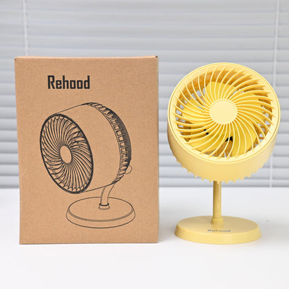 Portable Desk Fans - Multiple Colors Available