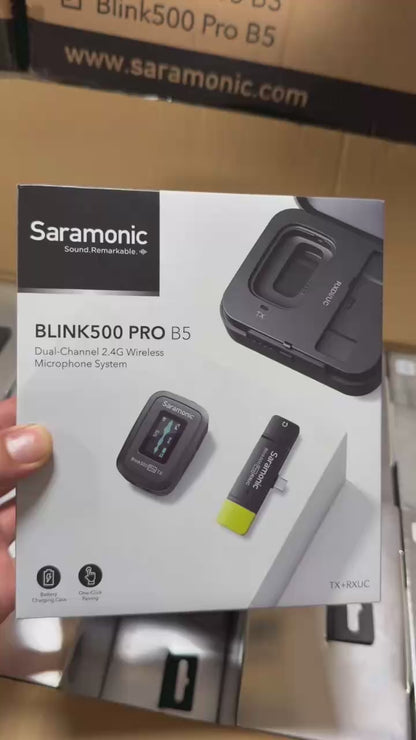 Saramonic Blink500 Pro B5 Wireless Microphone - Wholesale